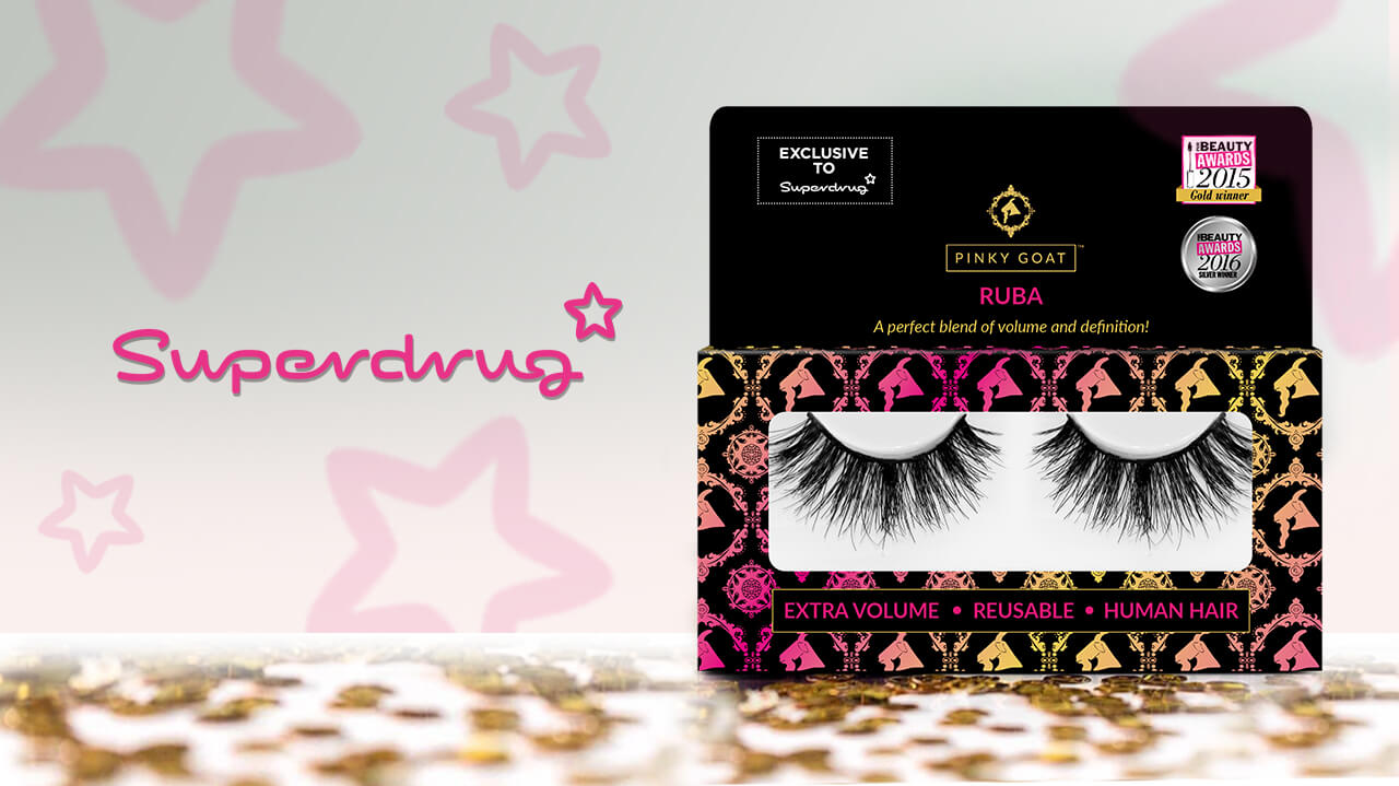 PINKY GOAT LASHES LAUNCHES IN SUPERDRUG