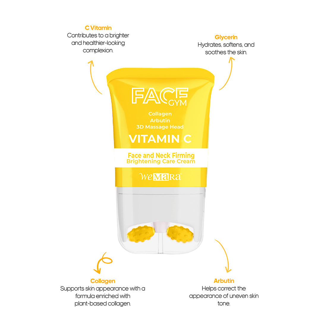 FACE GYM BRIGHTENING CARE CREAM 80 ML (VITAMIN C) – Pinky Goat