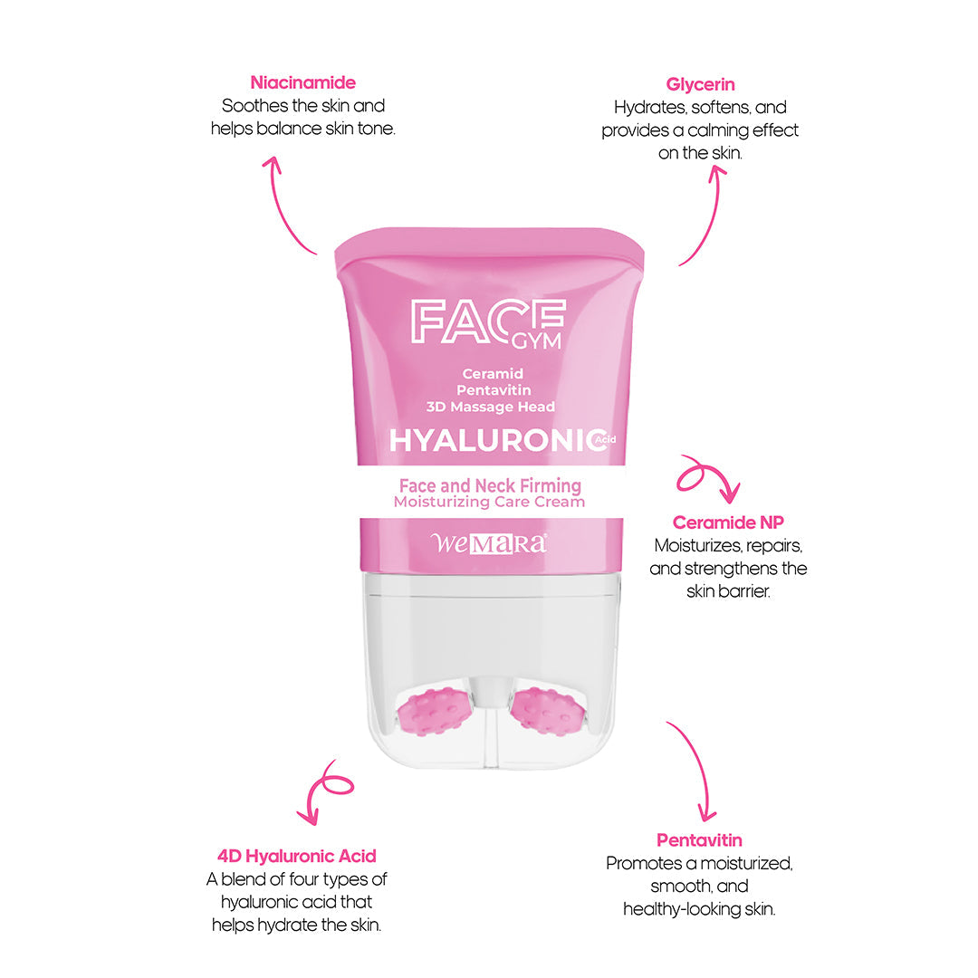 FACE GYM MOISTURIZING CARE CREAM 80 ML (HYALURONIC) – Pinky Goat