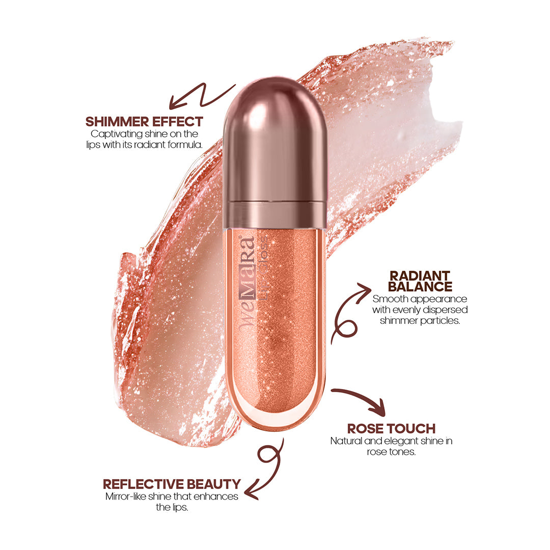 Sun Glow Rose Gold Gloss 8ml