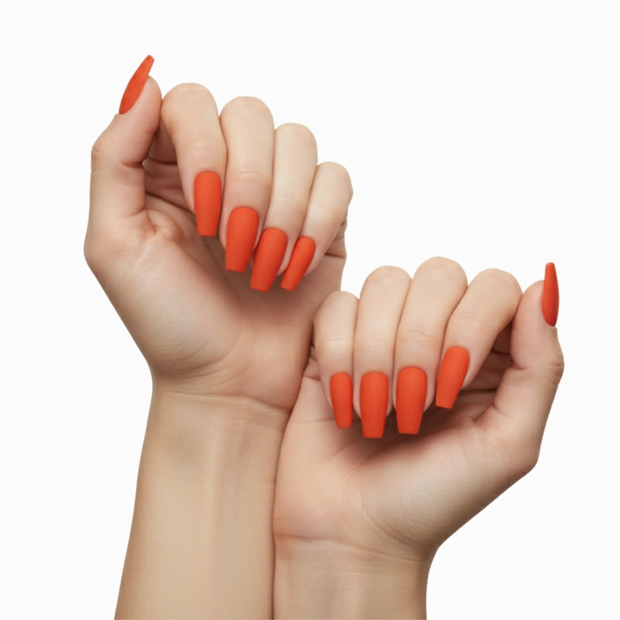 Pinky Goat Tips Salon-Gel Coffin Nails Spice Pop