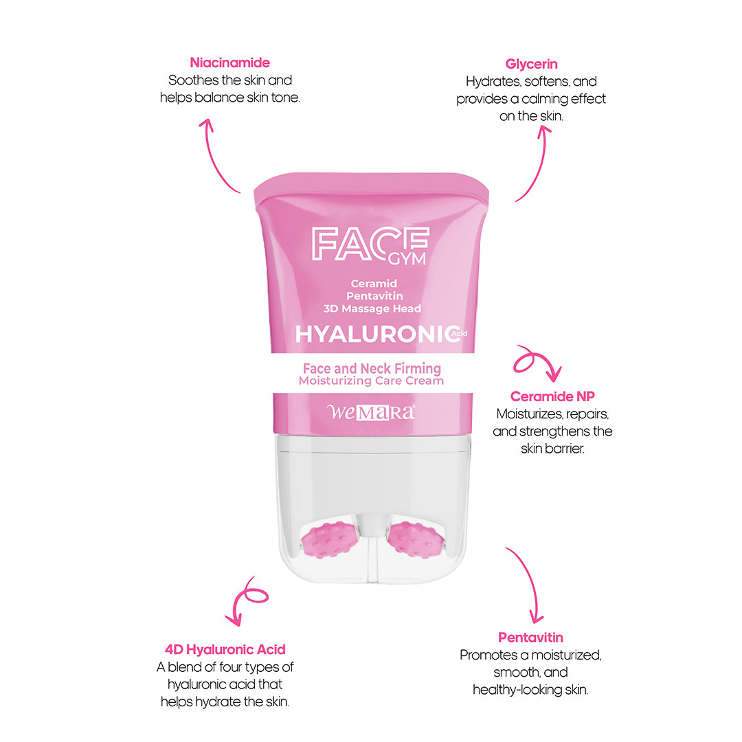 Face Gym Moisturizing Care Cream 80ml (Hyaluronic)