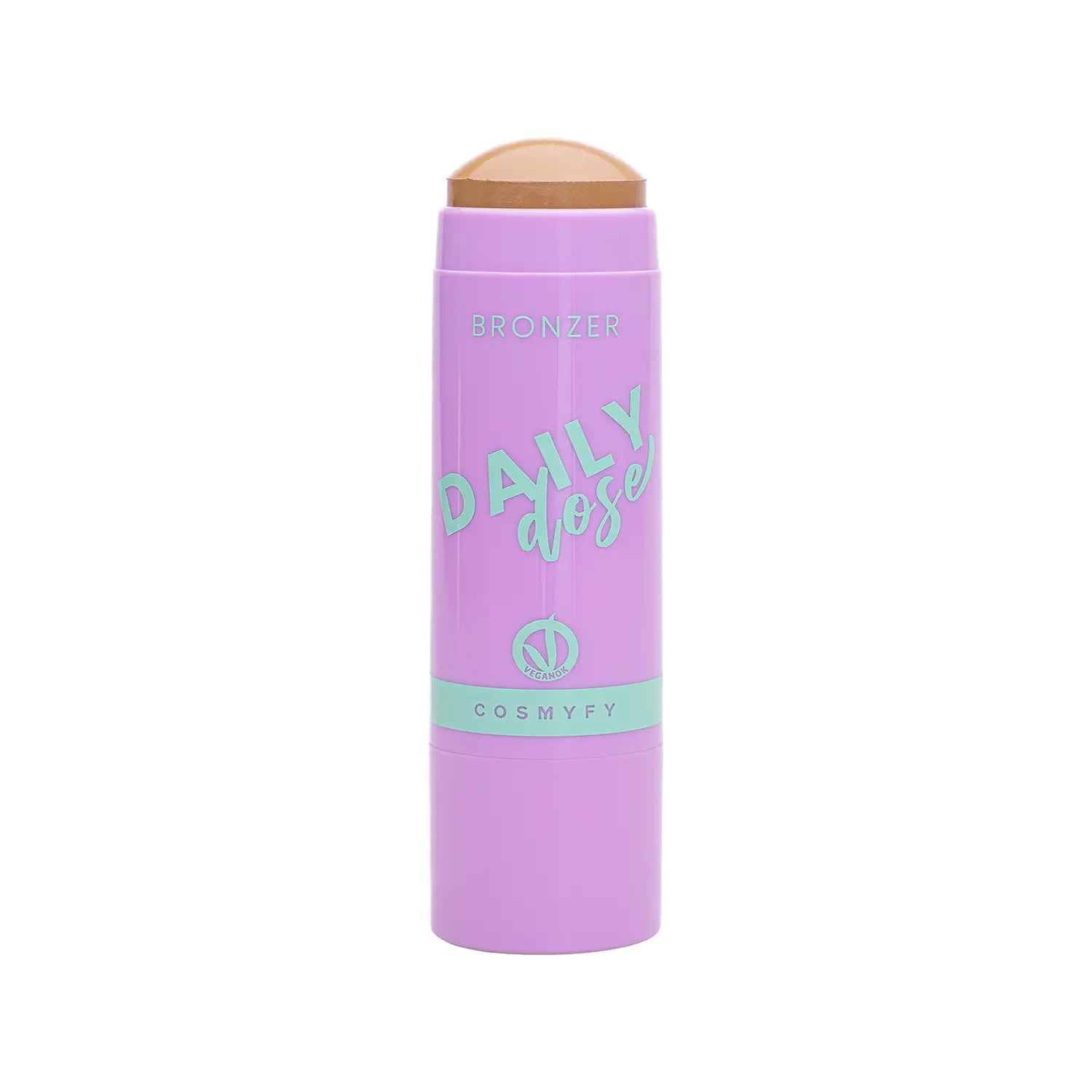 A Cosmetic Italian made vegan makeup bronzer stick named OFC tube.