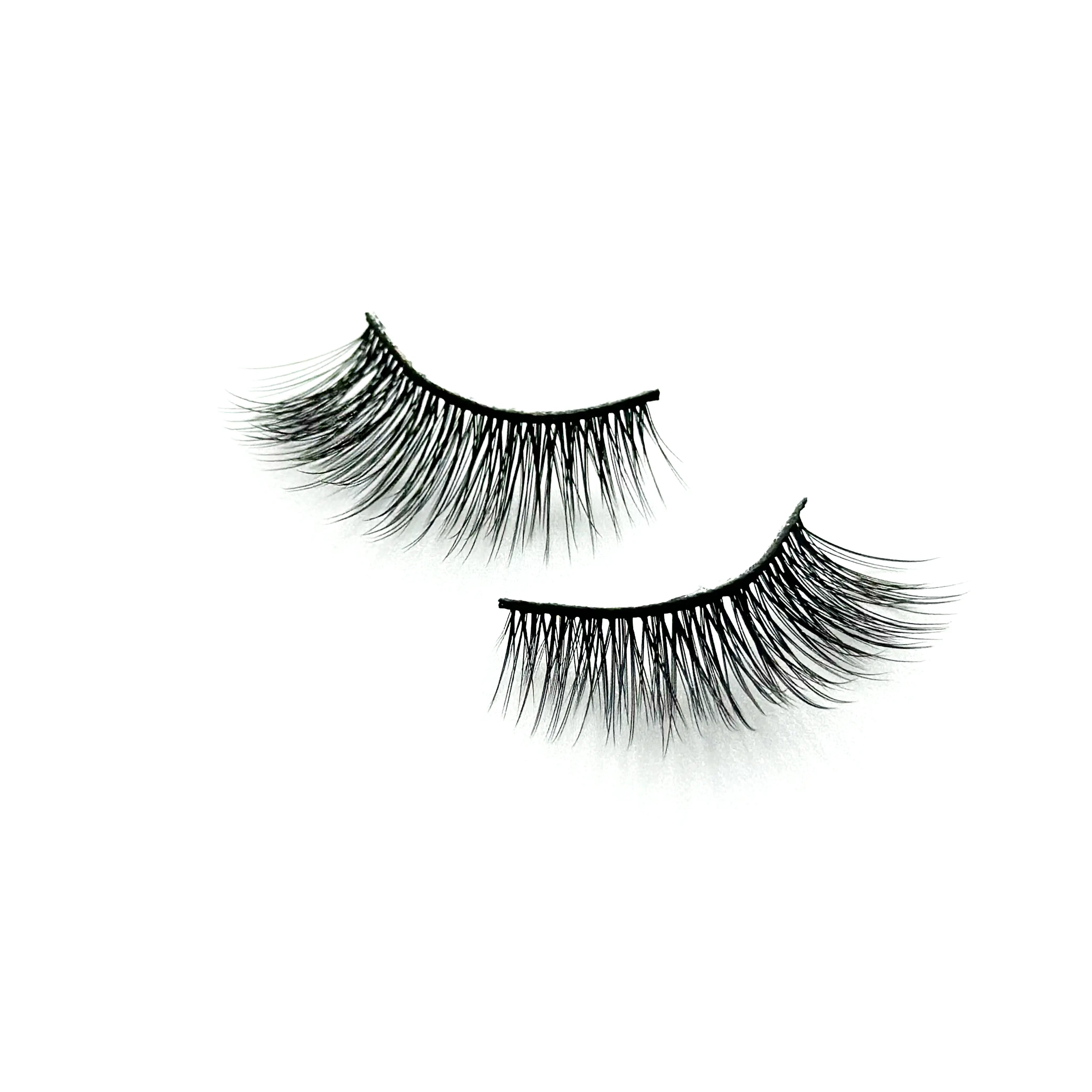 Pair of pinky goat daphne volumising accent demi lashes on a white background available in UAE