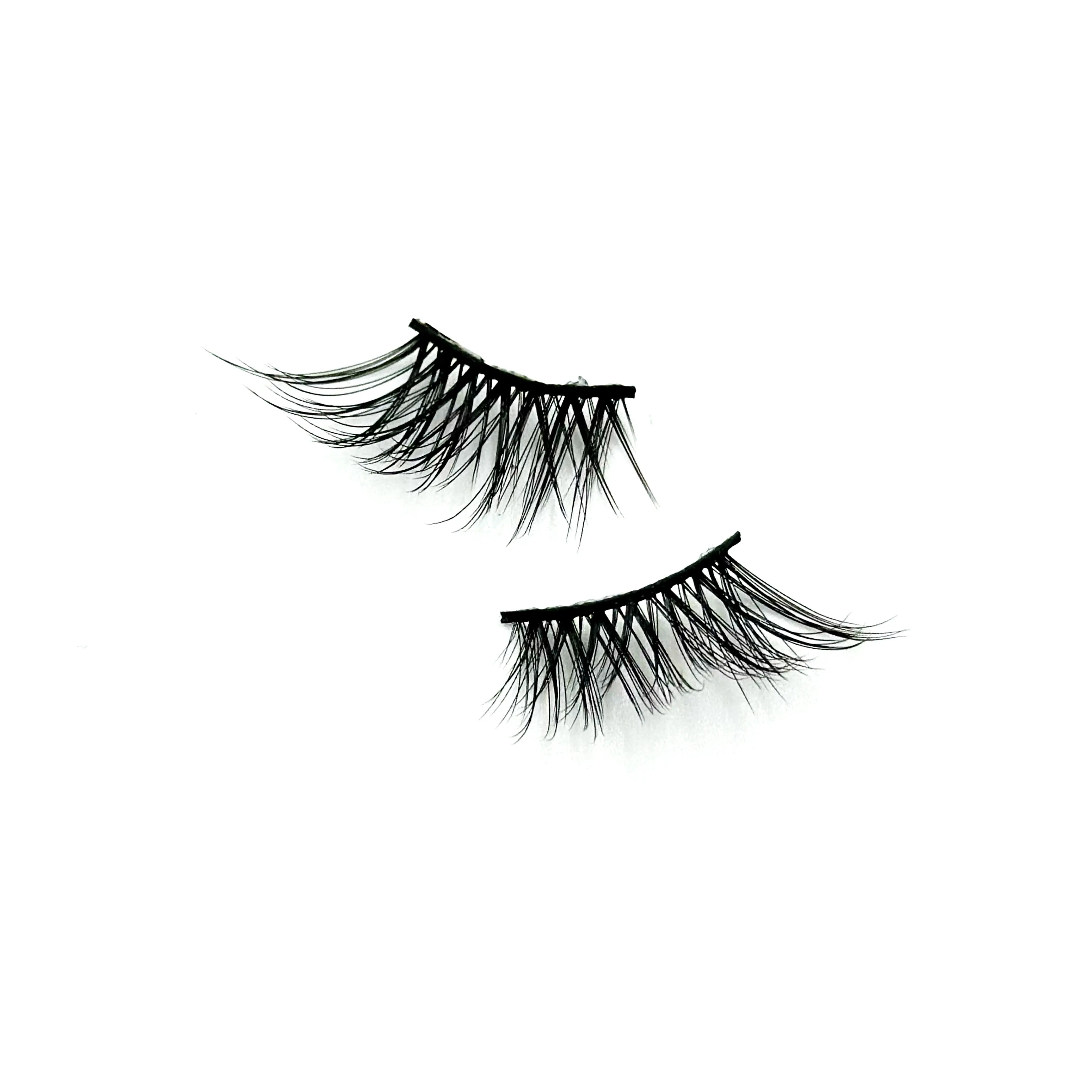 Pair of devon lengthening finish demi lashes on a white background available in UAE