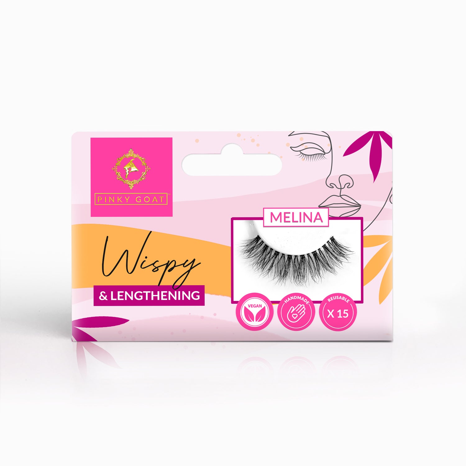 MELINA Wispy Lengthening False Eyelashes
