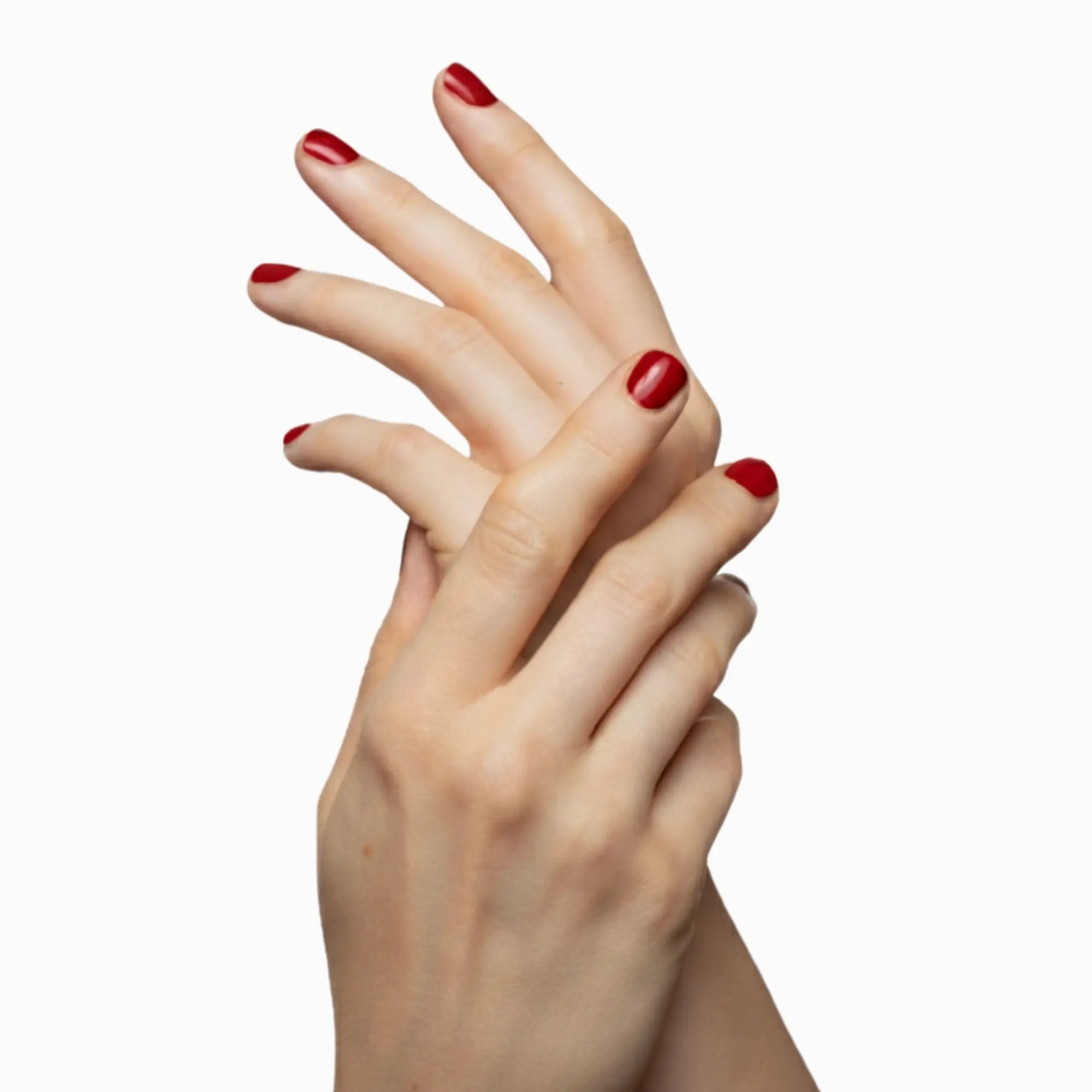 Pinky Goat Tips Pre-Glued Square Shape Nails Red Drip, Best UAE False Nails