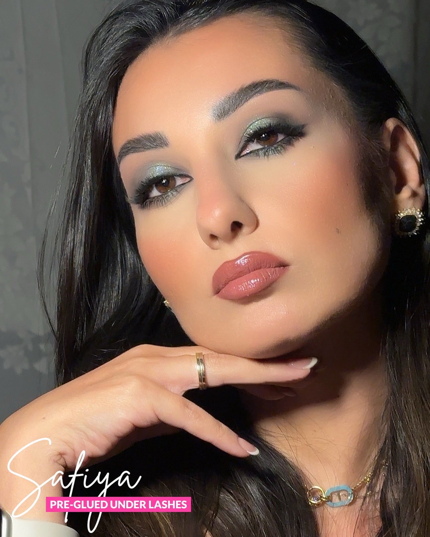 SAFIYA Pre-Glued Under Lashes for Seamless Volume