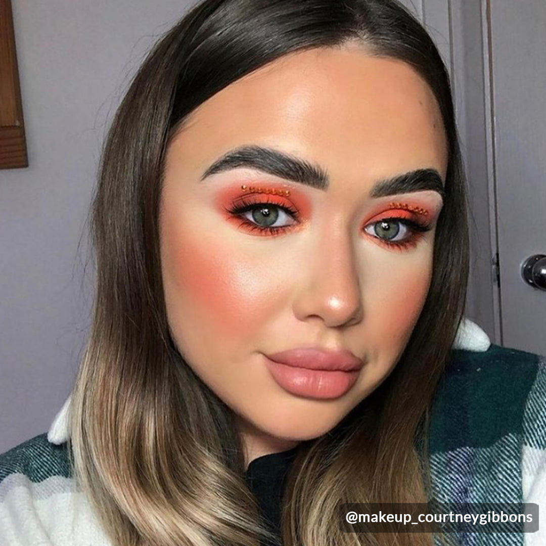 KATYA Short & Curly Natural Lashes for Small Eyes